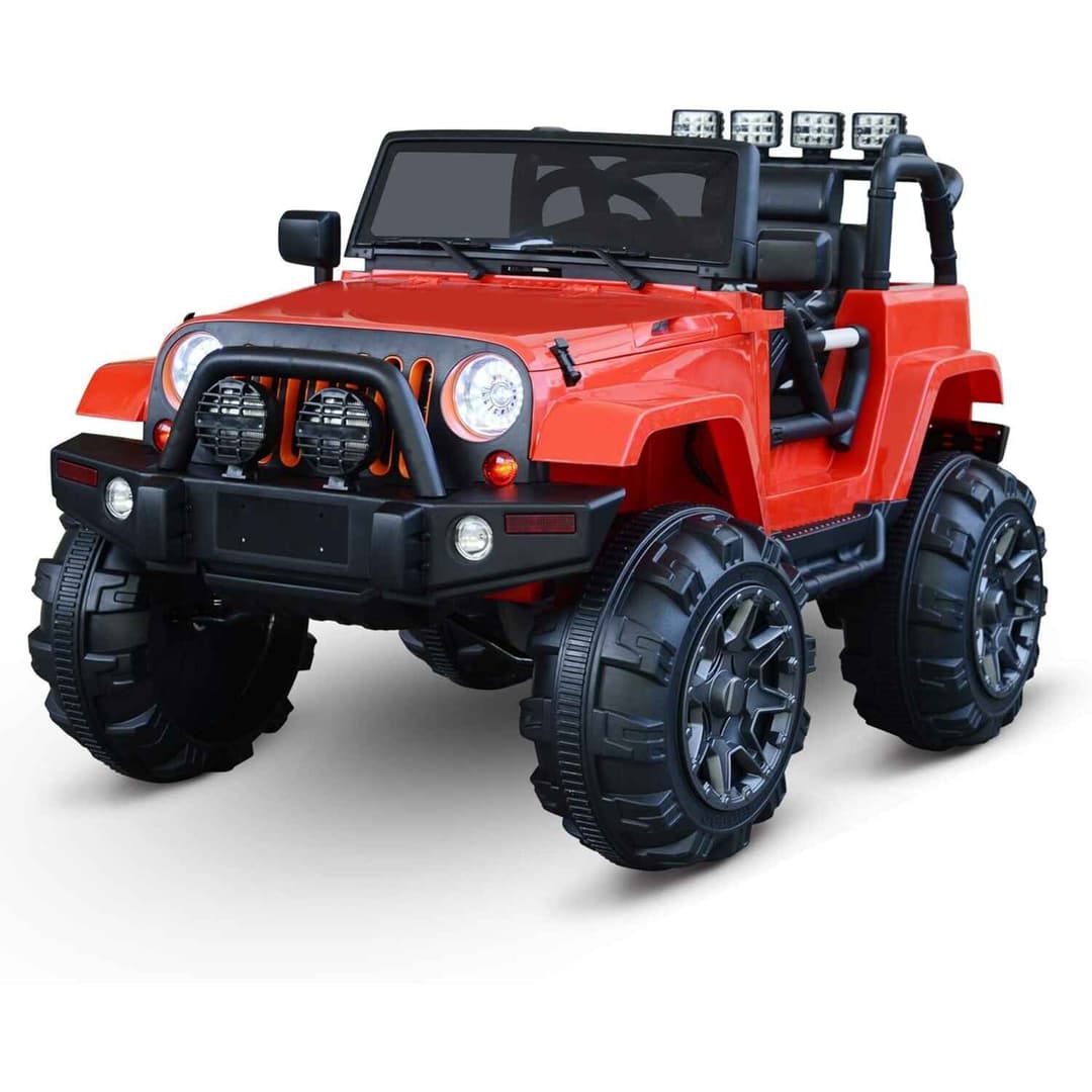 Jeep Todoterreno (Rojo)